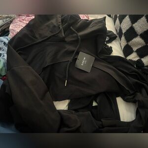 Crop top sweater and top